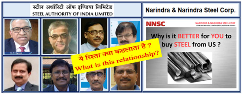 Officials leverage old associations to connive and destroy SAIL?