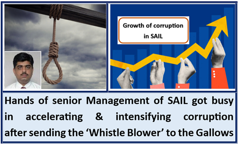 Suspension of the Whistle Blower: A weapon to accelerate & intensify corruption  